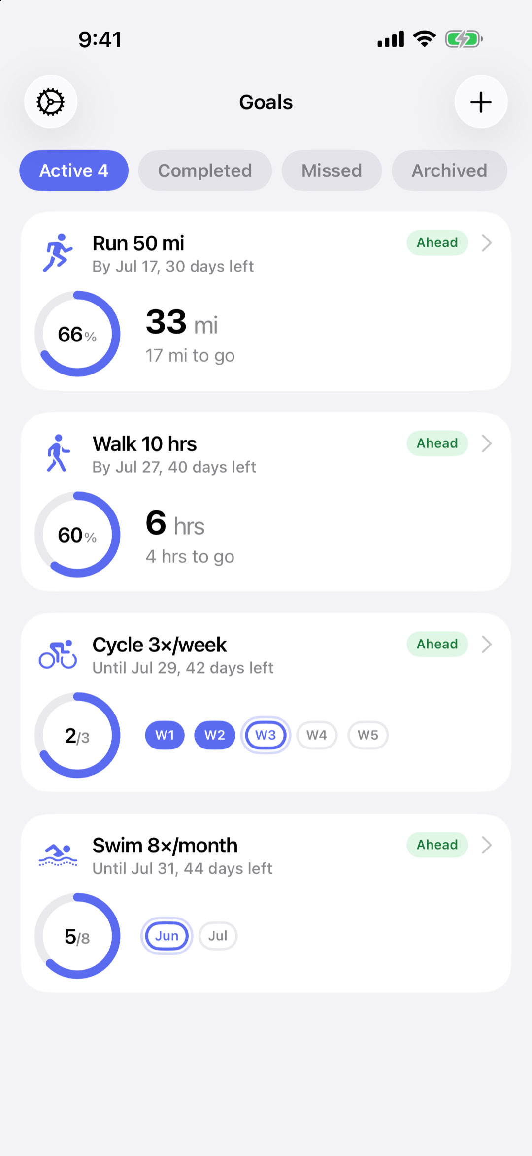Brisk app screen